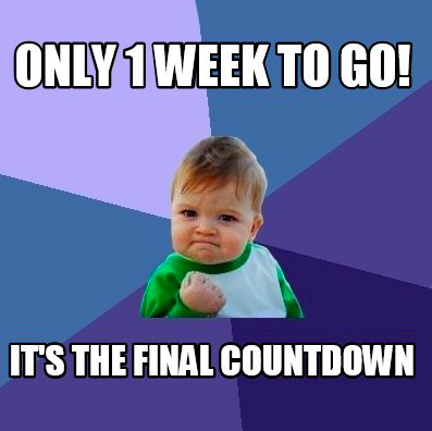 It’s the Final Countdown – Becoming Kelli